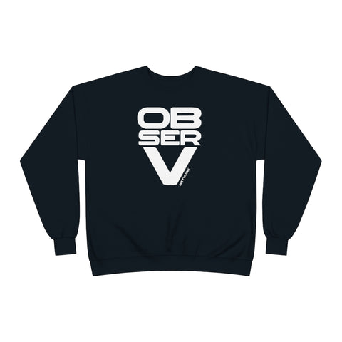 Unisex EcoSmart® Crewneck Sweatshirt [Observ]